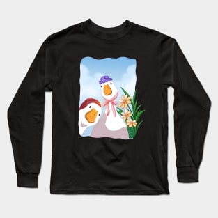 Cute Duck Long Sleeve T-Shirt